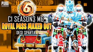 C1S3 M6 Royal Pass Maxing out  5 Royal Pass Giveaway  🔥 PUBG MOBILE🔥 [upl. by Quirk]