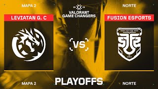 LEV vs FSX  VCT Game Changers LATAM VISA  Playoffs Día 4  Mapa 2  VALORANT [upl. by Crandall675]