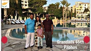 Grandads 65th Coral Beach Resort Hotel Holiday Paphos Cyprus  Go Pro  iMovie [upl. by Argela]