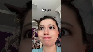 fanon vs canon shorts fandom fanfiction [upl. by Bena]