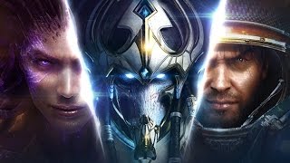 СТАРКРАФТ  ПОЛНЫЙ ФИЛЬМ ВСЯ ТРИЛОГИЯ игрофильм Starcraft 2 [upl. by Xanthe]