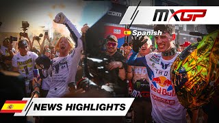 News Highlights en Español  MXGP of Castilla la Mancha 2024 MXGP Motocross [upl. by Ylicec693]