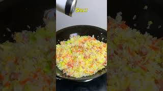 Egg Fried Rice 🍳🍚 StreetFood ChineseFood AsianCuisine [upl. by Fauman]