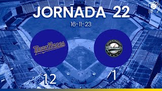 JORNADA 22 RESUMEN  Navegantes del Magallanes 12  Bravos de Margarita 1 2324 161123 [upl. by Nonregla]