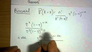 Minimal Sufficient Statistics for the Binomial distribution [upl. by Elleniad]