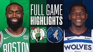 CELTICS at TIMBERWOLVES  FULL GAME HIGHLIGHTS  November 6 2023 [upl. by Albrecht]