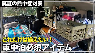 熱中症対策！Amazonプライムデーは終わったけどコレは夏の車中泊必需品！ [upl. by Feinleib929]