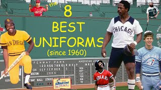 8 Greatest MLB Uniforms  Baseball Card Theater ReindeerStudios [upl. by Asha888]