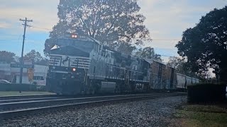 Railfanning in Thomasville NC [upl. by Shepperd]