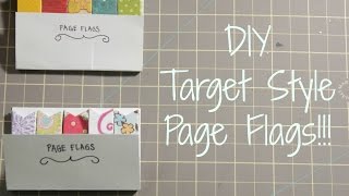 DIY How To Make Page Flags  EbbyDoesItAll [upl. by Koball694]