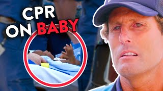 Clinically Dead  Real CPR Performed On Baby Boy [upl. by Eidnac177]