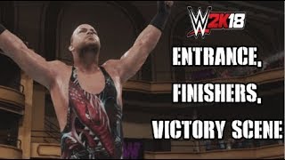 WWE 2K18  RVD Entrance Finishers amp Victory Scene [upl. by Gaut]