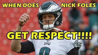 When Does NICK FOLES Get The Credit He Deserves [upl. by Adnuhs]