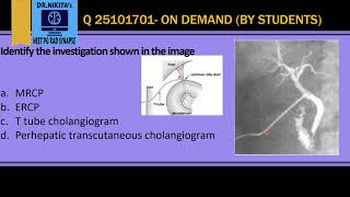 ERCP vs MRCP T tube cholangiogram PTC [upl. by Pagas]