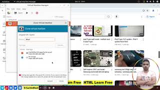 linux ubuntu virtual machine clone  vm clone process linux ubuntu [upl. by Lilybel]