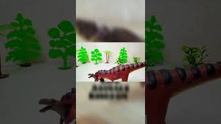 dinosaur animation cartoon stopmotion Kasai Rex vs Spinoraptor [upl. by Iilek]