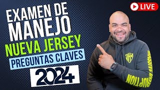 EXAMEN TEORICO DE MANEJO NEW JERSEY 2024 I Aprobarás con estas preguntas [upl. by Noreh98]