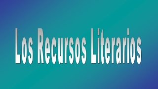 Recursos literarios  El Hipérbaton y el Paralelismo [upl. by Lundin]