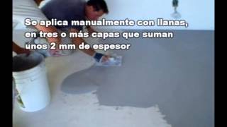 MICROCEMENTO  Video Aplicacion y Muestras [upl. by Ateekahs995]