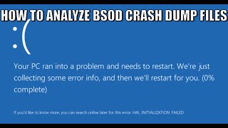 How to Analyze BSOD Crash Dump Files [upl. by Ragan650]