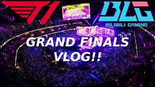 T1 VS BLG GRAND FINALS 🔥 WORLDS 2024 VLOG [upl. by Ruella]