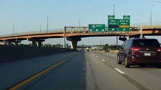 Interstate 35  Kansas Exits 214 to 225 northbound [upl. by Mohkos256]