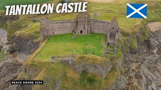 Tantallon Castle Scotland August 2024 [upl. by Nelda]