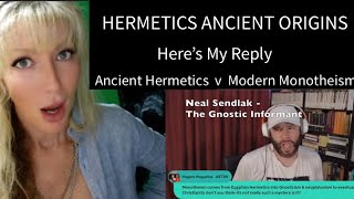 In Defense of The Ancient Origins of HERMETICS hermetic logos monotheism [upl. by Raddie]