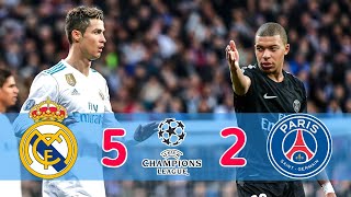 Real Madrid vs Paris Saint Germain 52 All Goals HD [upl. by Viehmann]