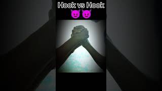 Hook vs Hook 😈👿  armwreslingshorthooktoprollshortsviraltrendingviralvideoyoutubeshorts [upl. by Retsehc273]