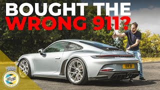 Is the 911 GT3s wing totally pointless  Porsche 911 GT3 Touring road review [upl. by Nwotna]