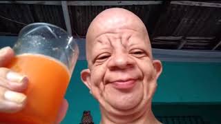 bald guy drinking orange juice meme [upl. by Alemaj]