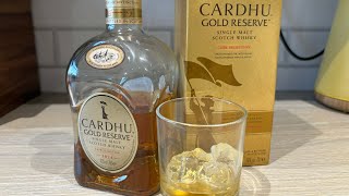 Cardhu Gold Reserve Single Malt Scotch Whiskey Review 70cl 40 ABV [upl. by Ayna28]