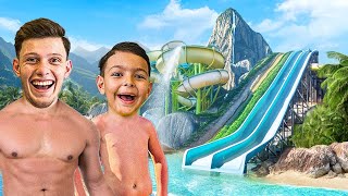 KARDEŞİM İÇİN AKŞAM AQUAPARK AÇTIRDIM [upl. by Getraer142]