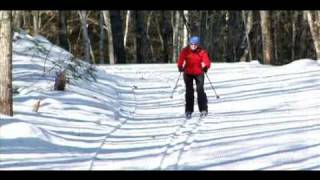 Cross Country Skiing Downhill Terrain Tips [upl. by Dall578]