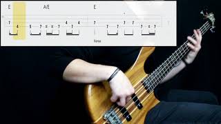 The Doobie Brothers  Listen To The Music Bass Cover Play Along Tabs In Video [upl. by Rafaj557]