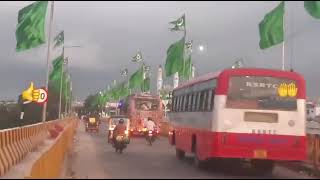 Karnataka Shimoga City Eid milad un Nabi [upl. by Ardnazil]