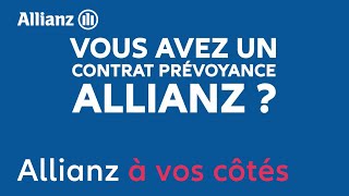 Message aux titulaires d’un contrat Prévoyance  Allianz France [upl. by Htebharas]