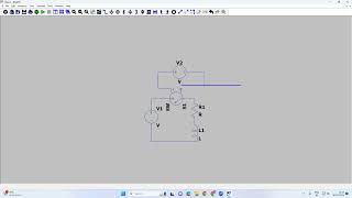 LTspice Simulation of RL Transient Circuit [upl. by Kcira630]