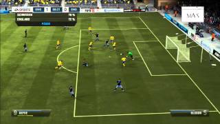 HD Schweden  England 42  Sweden  England  Friendly Game 11142012  lets play fifa 13 [upl. by Hassett907]