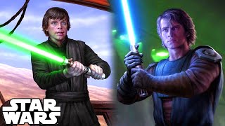 Anakin amp Luke Skywalker  Who Is Truly More Powerful  INDEPTH ANALYSIS [upl. by Tala]