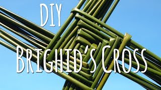 How to make a Brighids Cross for Imbolc [upl. by Eycats]