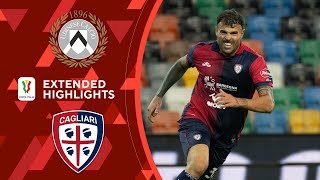 Udinese vs Cagliari Extended Highlights  Coppa Italia  CBS Sports Golazo [upl. by Stearne]