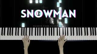 Snowman  Sia Piano Cover  Sheets [upl. by Nylrad]