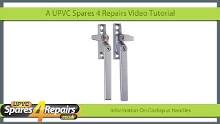 Information On Cockspur UPVC  Aluminium Window Handles [upl. by Saddler]