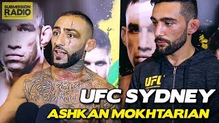 Ashkan Mokhtarian amp Brother Cut Intense Promos Ahead of UFC Sydney [upl. by Llerad780]