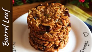 酥脆燕麥餅乾 全素、健康版 Best Crunchy Oatmeal Cookies Vegan amp Healthier [upl. by Oidgime698]