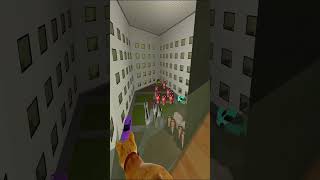 Scary Nextbots chase me in Liminal Hotel Gmod NB [upl. by Eilloh]