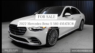 Certified 2022 MercedesBenz SClass S 580 4MATIC® Sedan MB Scottsdale [upl. by Aiello524]