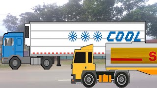 A Trailer To Transport TemperatureSensitive Goods   Picture Show Pixel Corner [upl. by Angid]